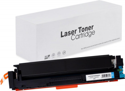 Toner de imprimanta pentru HP / Canon , CF541X / CRG054C , cyan , 2500 pagini , neutral box foto