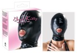 Masca BDSM Bad Kitty 2 Orion, Poliester Negru, Bondage, Fetish