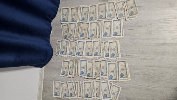 Bancnote Vechi Rom&acirc;nești 5000 lei (cincii mii), 10.000 lei(zece mii lei) ,100 .000 lei (o suta mii lei)