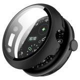 (Pachet 360&deg;) Husa + folie Google Pixel Watch 4 41mm Asteroid GSM Defense, negru