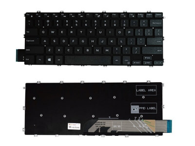 Tastatura Laptop, Dell, Vostro 5480, 5481, 5581, V5481, V5581, P77F, layout US foto