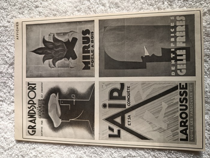 afis prezentare firme Franta , anii 1960