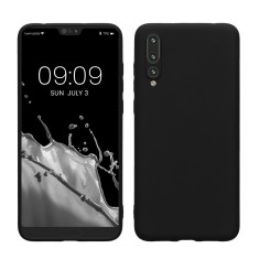 Husa Kwmobile pentru Huawei P20 Pro, Negru, Silicon, KWM000008PZ012C