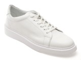 Pantofi sport GRYXX albi, M7162, din piele naturala
