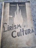 Tudose Dracea - Lirism si Cultura (cu dedicatie de la autor pentru Iulian Vesper)