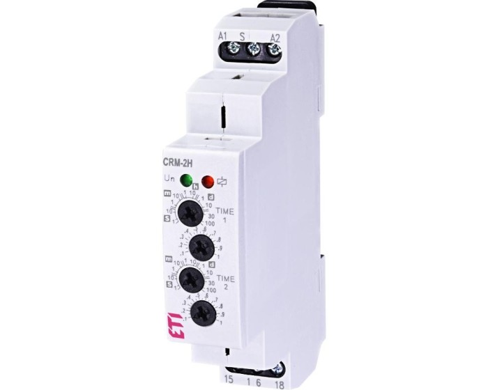 Releu de timp 12-240V 16A AC DC CRM-2H Eti 002470003