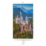 Panou radiant electric decorativ TRIO, incalzire cu infrarosu 400W model Castel Neuschwanstein, 100 x 57 cm