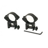 Inele Montura Luneta Airsoft 22mm Metal Negre RIS Optica Arma Sport