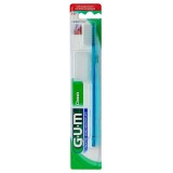 Periuță De Dinți Manuală, GUM Sunstar, Classic 407 Blue, Curățare Eficientă Dinți, Protecție Gingii, 1 buc