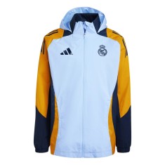 Real Madrid geacă de fotbal pentru bărbați Allweather globlue - L