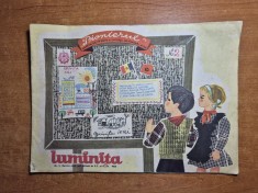 revista pentru copii - luminita - februarie 1964 - poezii , cantece,jocuri ,benzi desenate,divertisment