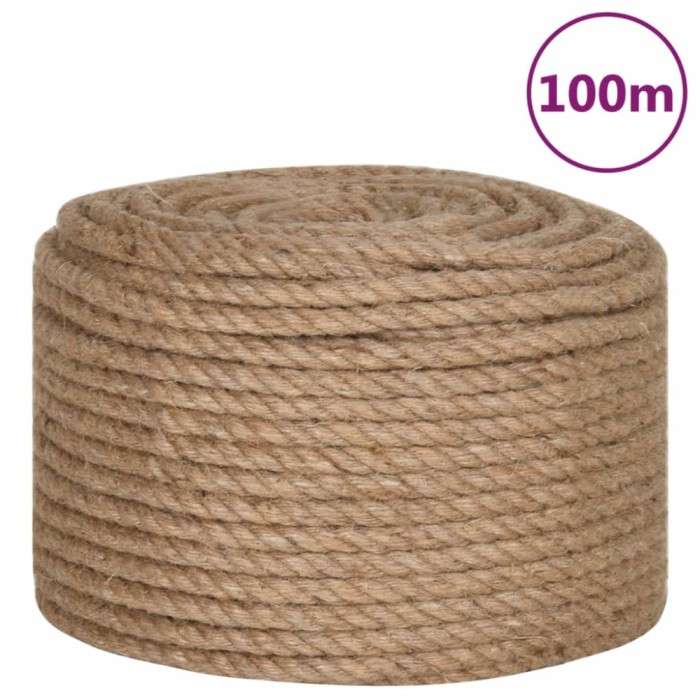 Fr&acirc;nghie din iută 100% 10 mm 100 m