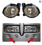 Cumpara ieftin Set proiectoare LED halogen pentru faza lunga suplimentara stanga + dreapta pentru Scania seria P G R T, numere OEM 1446355, 2080688, 1446353, 1931614