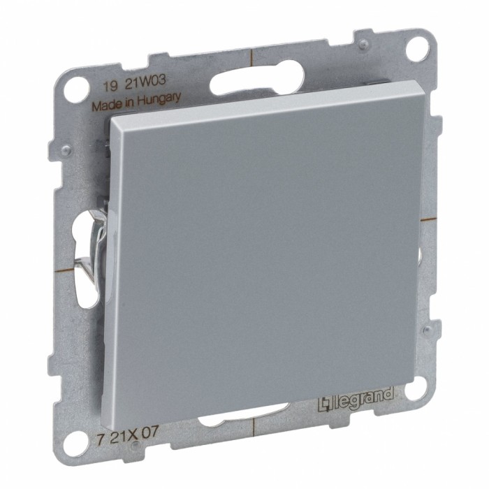 Intrerupator cap cruce Legrand Suno aluminiu 721307