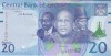 Bancnota Lesotho 20 Maloti 2021 - P27 UNC ( vezi descriere )
