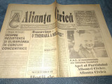 ZIARUL ALIANTA CIVICA NR 37 21 AUGUST 1991