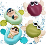 Mtlsy 4 bucăți jucării de baie pentru copii, jucărie de baie plutitoare pentru c