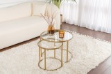 Cumpara ieftin Set masute de cafea Aurum Auriu