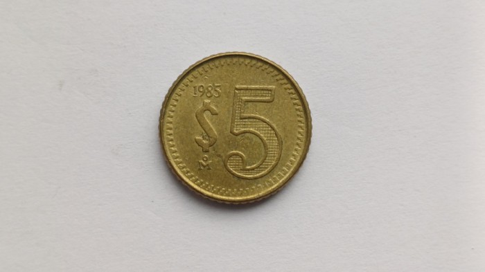 Mexic -5 Pesos 1985