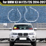 Set de 2 fibre far lumina de zi / Daylight compatibil Bmw X3, X4 F25 F26 2014-2017 - Stanga