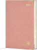 Agenda Poprun, hartie, roz, 25,9 x 21,2 cm