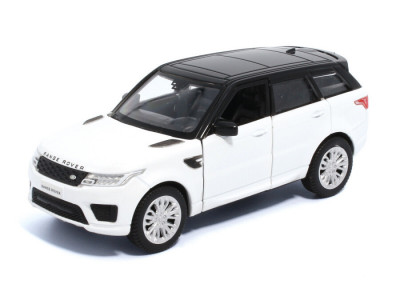 Macheta auto Land Rover Range Rover Sport alb, pull back, 1:36 Tayumo foto