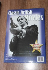 Classic British Movies mapa carte si 6 fotografii 26x20cm foto