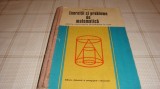 Grigore Gheba - Exercitii si probleme de matematica pentru concursurile de admitere in licee - 1973