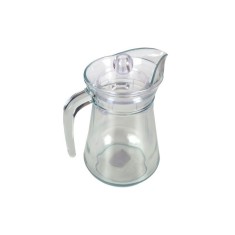 Carafa cu maner si capac, Sticla, 1.5L