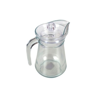 Carafa cu maner si capac, Sticla, 1.5L foto
