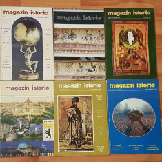 Set 6 reviste Magazin istoric (Nr. 2, 3, 4, 5, 11, 12) din 1999