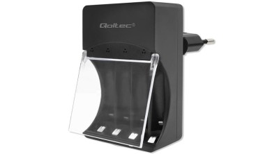 Qoltec Incarcator baterie pentru Ni-MH tip R03 AAA R6 AA foto