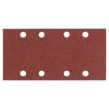 Bosch 2607019495 - Foaie abraziva dreptunghi 185x93 mm 8 gauri granulatie mixta 25 buc