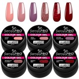 Set 6 Geluri UV Colorate Magic Nights, SensoPRO Milano