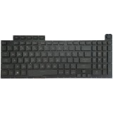 Tastatura Laptop Gaming, Asus, ROG Strix 17 G712, G712L, G712LV, G712LU, G712LW, G712LWS, 0KNR0-6817US00, iluminata RGB 20 pini, layout US