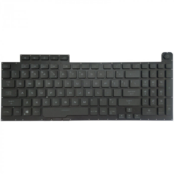 Tastatura Laptop Gaming, Asus, ROG Strix Scar 17 G733QR, G733QM, G733QS, G733QSA, G733ZM, G733ZS, G733ZW, G733ZX, G733CW, G733CX, G733PY, G733PYV, G73