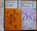 Cumpara ieftin George Sovu , Declaratie de dragoste , 1978 ; O vara de dor , 1983 , cu autograf