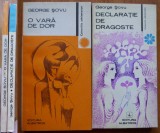 George Sovu , Declaratie de dragoste , 1978 ; O vara de dor , 1983 , cu autograf