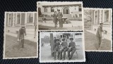 Set de 4 fotografii, personal medical civil si militar, al doilea razboi mondial