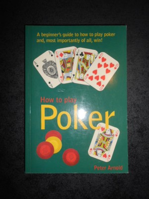 PETER ARNOLD - HOW TO PLAY POKER foto