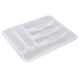 Suport tacamuri plastic, transparent, 6 compartimente, 40 x 30 x 4,5 cm