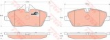 Set placute frana,frana disc BMW Seria 1 Cupe (E82) (2007 - 2013) TRW GDB1611