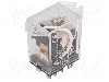 Releu electromagnetic, 230V AC, 15A, SPDT, serie LY, OMRON - LY1F-220/240AC