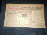 ZIAR ROMANIA LIBERA 10 IANUARIE 1946 GUVERN