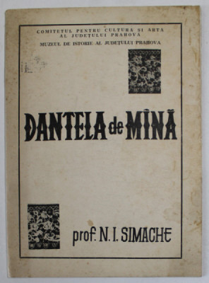 DANTELA DE MANA de N. I. SIMACHE , 1970 foto