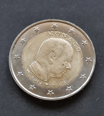 2 Euro &amp;quot;Albert II&amp;quot; 2014, Monaco - A 3514 foto