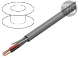 Cablu folie Al-PET PVC negru 300V 305m BELDEN 1036A 0101000 CPR fără clasificare