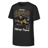 Pittsburgh Penguins tricou de copii Sidney Crosby #87 NHL Triple Pic Player Short Sleeve Cotton - 122&ndash;134 cm (7&ndash;9 ani)