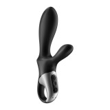 Vibrator anal Satisfyer Heat Climax+ cu functie de &icirc;ncălzire