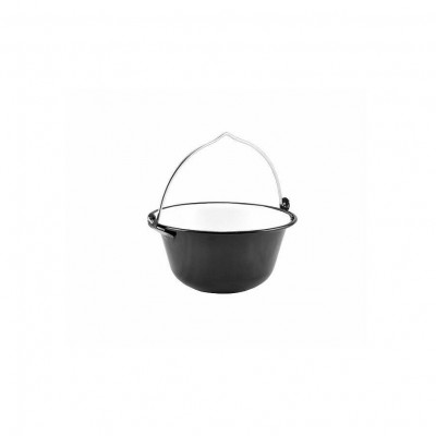 Ceaun emailat 0,8 litri pentru servire - negru - Handy KitchenServ foto
